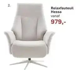 INHOUSE Relaxfauteuil Hessa aanbieding