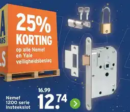 GAMMA Nemef 1200 serie insteekslot aanbieding