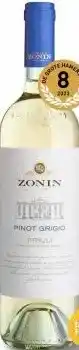 Gall & Gall Zonin Pinot Grigio Friuli 75CL aanbieding