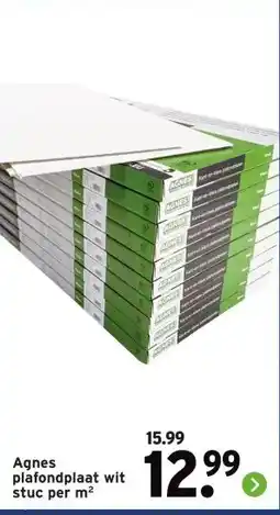 GAMMA Agnes plafondplaat wit stuc aanbieding