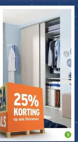GAMMA op alle Storemax aanbieding