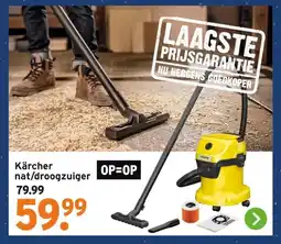 GAMMA Kärcher nat/droogzuiger aanbieding