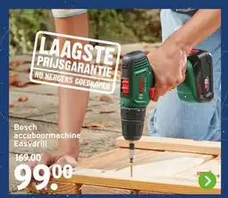GAMMA Bosch accuboormachine Easydrill aanbieding