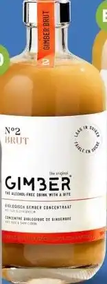 Gall & Gall GIMBER N°2 Brut Bio 20CL aanbieding