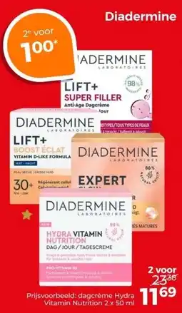 Trekpleister Diadermine aanbieding