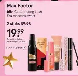 Etos Max Factor aanbieding