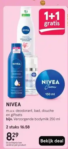 Etos NIVEA aanbieding