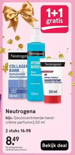 Etos Neutrogena aanbieding
