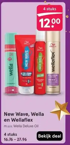 Etos New Wave, Wella en Wellaflex aanbieding