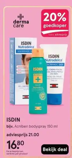 Etos ISDIN aanbieding