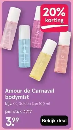 Etos Amour de Carnaval bodymist aanbieding