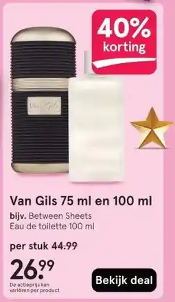 Etos Van Gils 75 ml en 100 ml aanbieding