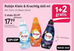 Etos Robijn Klein & Krachtig 665 ml aanbieding