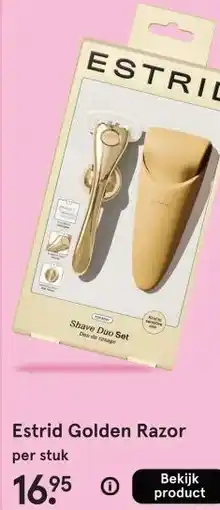 Etos Estrid Golden Razor aanbieding