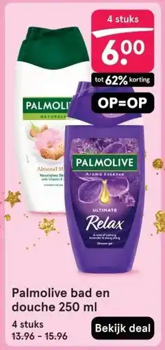 Etos Palmolive bad en douche 250 ml aanbieding