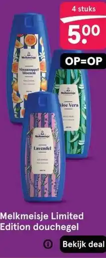 Etos Melkmeisje Limited Edition douchegel aanbieding