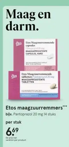 Etos Etos maagzuurremmers aanbieding