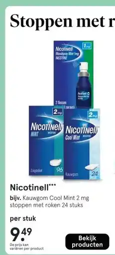 Etos Nicotinell aanbieding