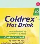 Etos Coldrex Hot Drink bij Griep en Verkoudheid 10 sachets aanbieding