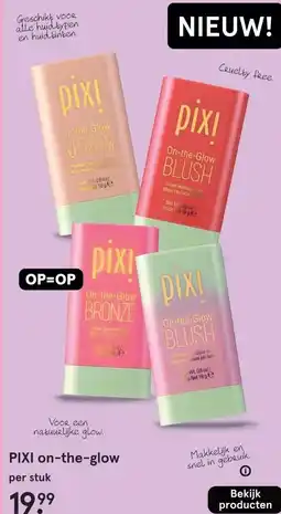 Etos PIXI on-the-glow aanbieding
