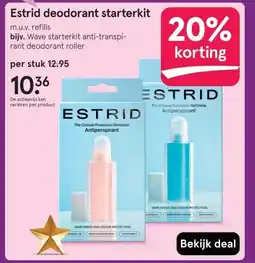 Etos Estrid deodorant starterkit aanbieding