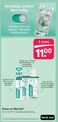 Etos Elmex en Meridol aanbieding