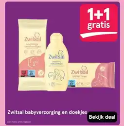 Etos Zwitsal babyverzorging en doekjes aanbieding