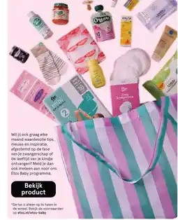 Etos Etos x Studio Noos baby shopper. aanbieding