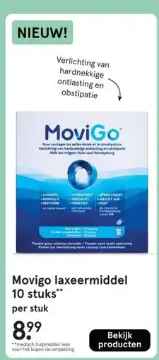 Etos Movigo laxeermiddel 10 stuks aanbieding