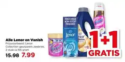 PLUS Alle Lenor en Vanish aanbieding