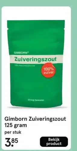 Etos Gimborn Zuiveringszout 125 gram aanbieding