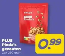 PLUS PLUS Pinda's gezouten aanbieding