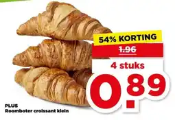 PLUS PLUS Roomboter croissant klein aanbieding