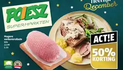 Poiesz Magere varkensrollade aanbieding