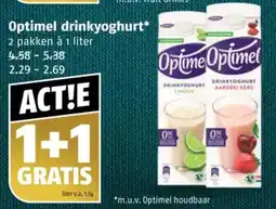 Poiesz Optimel drinkyoghurt aanbieding