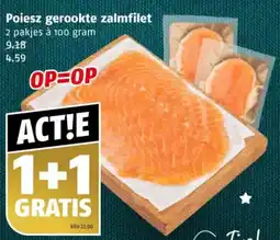 Poiesz Poiesz gerookte zalmfilet aanbieding