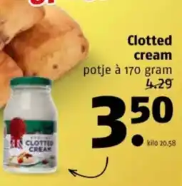 Poiesz Clotted cream aanbieding
