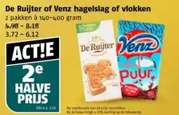Poiesz De Ruijter of Venz hagelslag of vlokken aanbieding