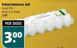 Poiesz Scharreleieren wit aanbieding