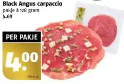 Poiesz Black Angus carpaccio aanbieding