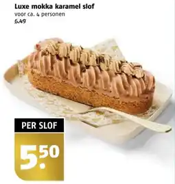 Poiesz Luxe mokka karamel slof aanbieding