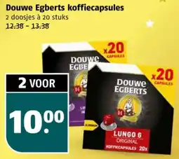 Poiesz Douwe Egberts koffiecapsules aanbieding