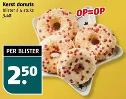 Poiesz Kerst donuts aanbieding
