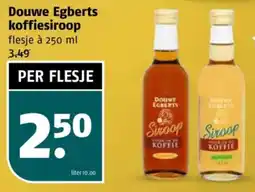 Poiesz Douwe Egberts koffiesiroop aanbieding