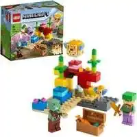 Bol.com LEGO Minecraft Het Koraalrif - 21164 aanbieding