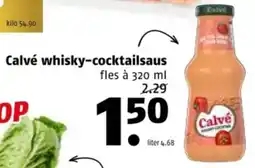 Poiesz Calve whisky-cocktailsaus aanbieding