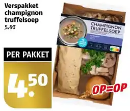 Poiesz Verspakket champignon truffelsoep aanbieding