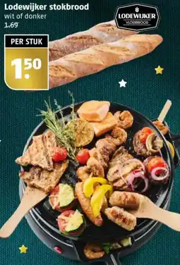 Poiesz Lodewijker stokbrood aanbieding