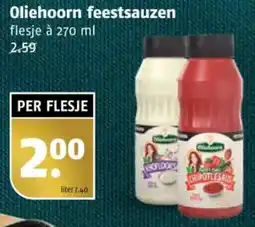 Poiesz Oliehoorn feestsauzen aanbieding