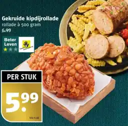 Poiesz Gekruide kipdijrollade aanbieding